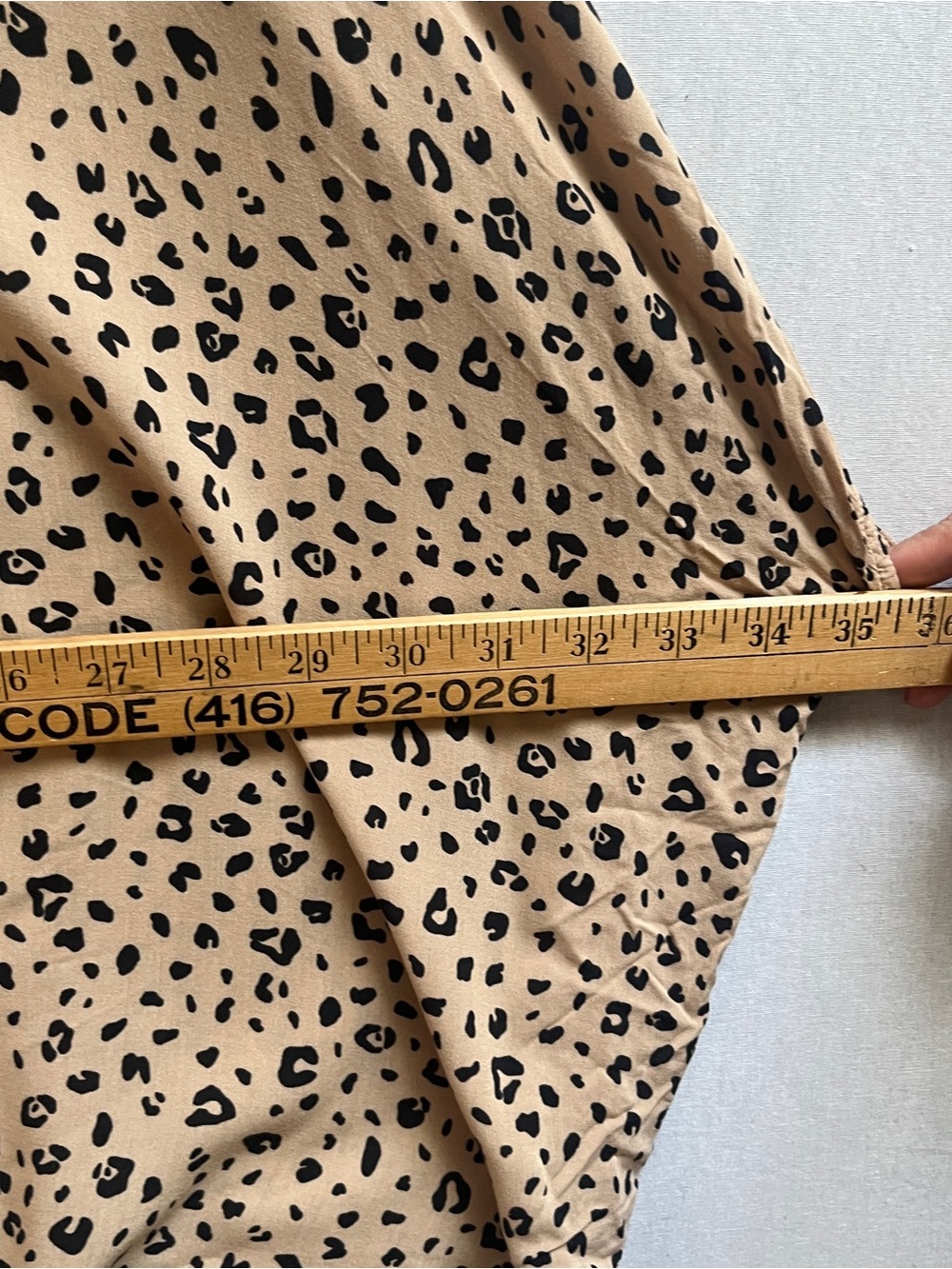 Sunday Best Aritzia Leopard Print Lightweight Kimono Cardigan - Picture 6 of 9